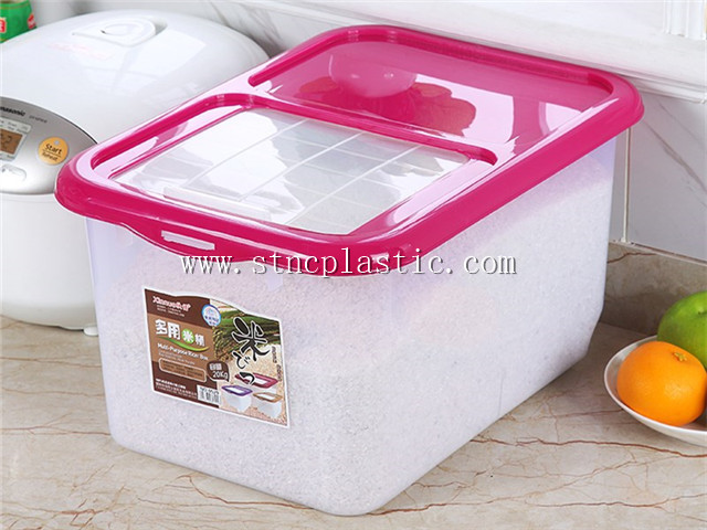 20KG Food Storage Box Rice Kitchen Storage Container Grain Storage